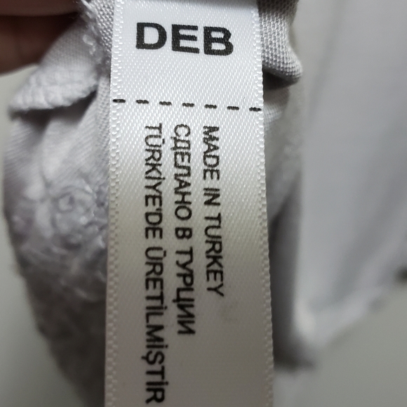 Redherring Glitter Embellished Front Grey Back Tank Top - Picture 7 of 7